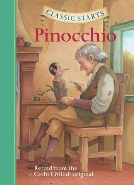 Pinocchio, a classic children's book written by Italian author Carlo Collodi